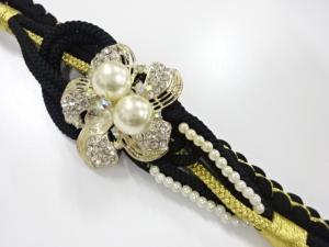 正絹　振袖用　手組帯締め